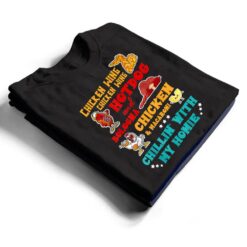 Chicken Wing Hot Dog And Bologna Chicken & Macaroni Design T Shirt - Dream Art Europa