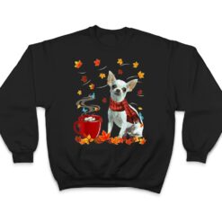 Chihuahua - Fall - Chocolate - Hot - Funny Dog Autumn T Shirt - Dream Art Europa