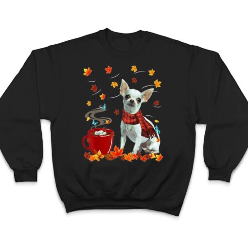 Chihuahua - Fall - Chocolate - Hot - Funny Dog Autumn T Shirt