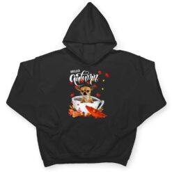 Chihuahua Autumn Dog And Coffee Fall Thanksgiving Chihuahua T Shirt - Dream Art Europa