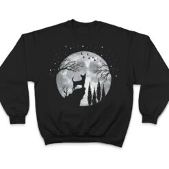 Chihuahua Dog Full Moon At Night - Dog Breed Chihuahua T Shirt - Dream Art Europa