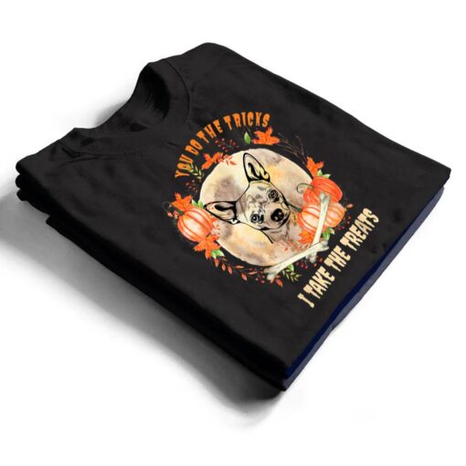 Chihuahua Dog Owner Halloween Pumpkin Humor Funny T Shirt