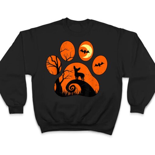 Chihuahua Dog Paw Halloween Costume T Shirt