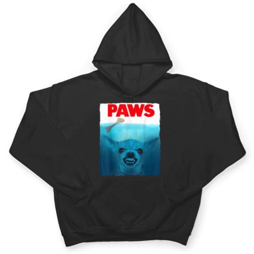 Chihuahua Dog Paws Cute Movie Poster Pet Funny T Shirt