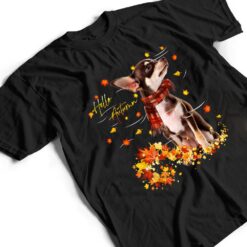 Chihuahua Leaf Fall Hello Autumn For Dog Lover Thanksgiving T Shirt - Dream Art Europa