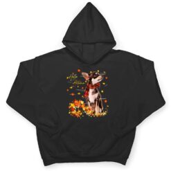 Chihuahua Leaf Fall Hello Autumn For Dog Lover Thanksgiving T Shirt - Dream Art Europa