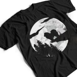 Chow Chow Dog Breed Full Moon At Night - Dog Owner Chow Chow T Shirt - Dream Art Europa