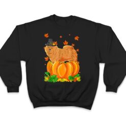 Chow Chow Happy Thanksgiving Dog Pumpkin Fall Autumn T Shirt - Dream Art Europa