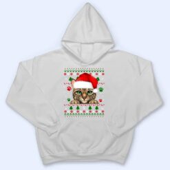 Christmas Cat Santa Hat Merry Catmas Ugly Christmas Sweater Premium T Shirt - Dream Art Europa