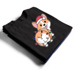 Christmas Corgi With Lights Gifts For Dog Lover Women Kids T Shirt - Dream Art Europa