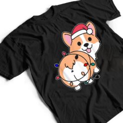 Christmas Corgi With Lights Gifts For Dog Lover Women Kids T Shirt - Dream Art Europa