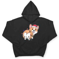 Christmas Corgi With Lights Gifts For Dog Lover Women Kids T Shirt - Dream Art Europa