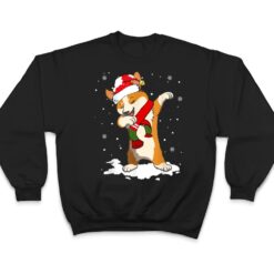 Christmas Dabbing Corgi Santa Hat For Boys Men Dog Lover T Shirt - Dream Art Europa