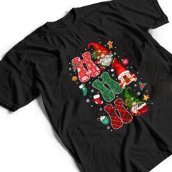 Christmas Ho Ho Ho Gnome For Dog Lover Funny Family Xmas T Shirt - Dream Art Europa