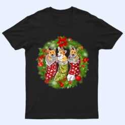 Christmas Tree Xmas Pajama Corgi Dog Lover T Shirt