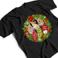 Christmas Tree Xmas Pajama Corgi Dog Lover T Shirt - Dream Art Europa