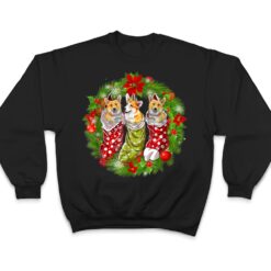 Christmas Tree Xmas Pajama Corgi Dog Lover T Shirt - Dream Art Europa