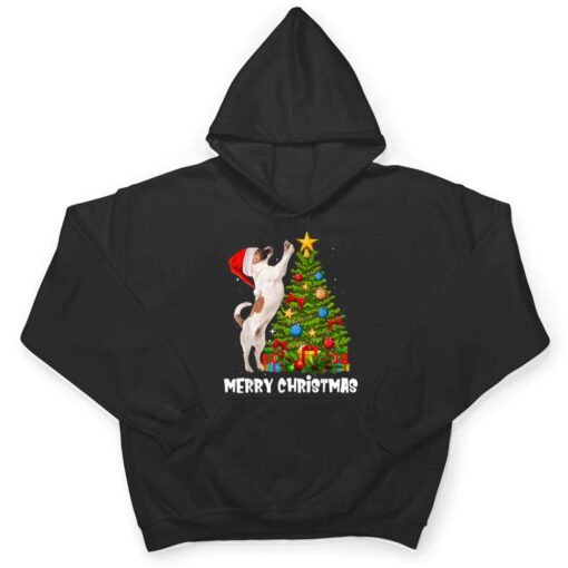 Christmas Tree Xmas Pajama Jack Russell Terrier Dog Lover T Shirt