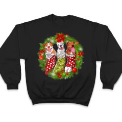 Christmas Tree Xmas Pajama Pitbull Dog Lover T Shirt - Dream Art Europa