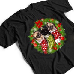 Christmas Tree Xmas Pajama Pug Dog Lover T Shirt - Dream Art Europa