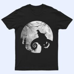 Cocker Spaniel Dog And Moon Halloween Costume Dog Lover T Shirt