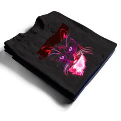 Colorful Cat Art Novelty - Cat Lover Gift Idea Women T Shirt - Dream Art Europa