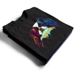 Colorful Splash Dog Japanese Chin T Shirt - Dream Art Europa