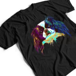 Colorful Splash Dog Japanese Chin T Shirt - Dream Art Europa