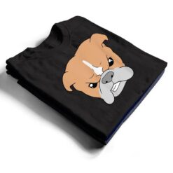 Cool Angry Bulldog - Dog - Funny - Cute - Graphic - Angry T Shirt - Dream Art Europa