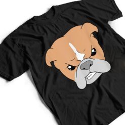 Cool Angry Bulldog - Dog - Funny - Cute - Graphic - Angry T Shirt - Dream Art Europa