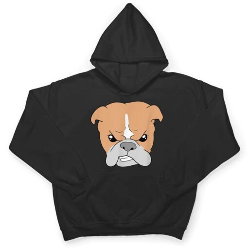 Cool Angry Bulldog - Dog - Funny - Cute - Graphic - Angry T Shirt