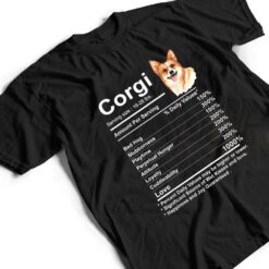 Corgi Facts Nutrition Funny Cardigan Pembroke Mama Dog T Shirt - Dream Art Europa