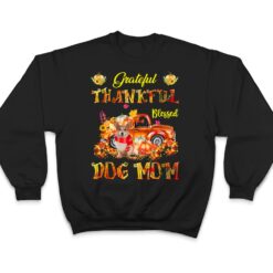 Corgi Truck Pumpkin Thankful Grateful Blessed Dog Mom T Shirt - Dream Art Europa