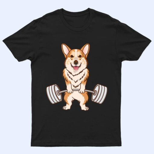 Corgi Weightlifting, Dog Lovers Gifts For Men, Funny Dog T Shirt