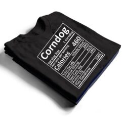 Corndog Nutrition Thanksgiving Costume Food Facts Xmas T Shirt - Dream Art Europa