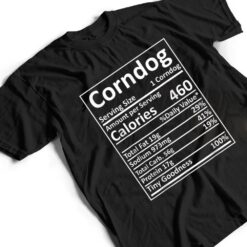 Corndog Nutrition Thanksgiving Costume Food Facts Xmas T Shirt - Dream Art Europa