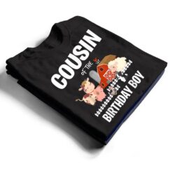 Cousin of The Birthday Boy Farm Animal Cow Pig Dog Farmer T Shirt - Dream Art Europa