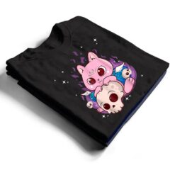 Cute Anime Kawaii Cat Aesthetic Kawaii Pastel Goth Halloween T Shirt - Dream Art Europa