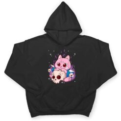 Cute Anime Kawaii Cat Aesthetic Kawaii Pastel Goth Halloween T Shirt - Dream Art Europa