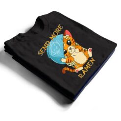 Cute Anime Kawaii Kitten Ramen Bowl Cat T Shirt - Dream Art Europa