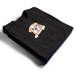 Cute British Bulldog In The Pocket Love English Bulldogs T Shirt - Dream Art Europa