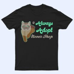 Cute Cat Art For Kitty Moms With Style O Support Adoption T Shirt