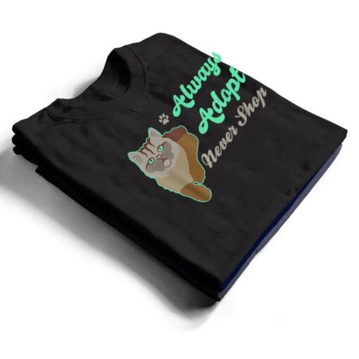 Cute Cat Art For Kitty Moms With Style O Support Adoption T Shirt