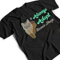 Cute Cat Art For Kitty Moms With Style O Support Adoption T Shirt - Dream Art Europa