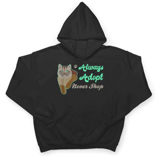 Cute Cat Art For Kitty Moms With Style O Support Adoption T Shirt