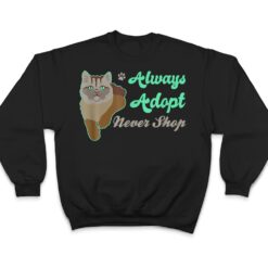 Cute Cat Art For Kitty Moms With Style O Support Adoption T Shirt - Dream Art Europa