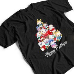 Cute Cat Christmas Tree Merry Catmas For Kitten Xmas Lover T Shirt - Dream Art Europa