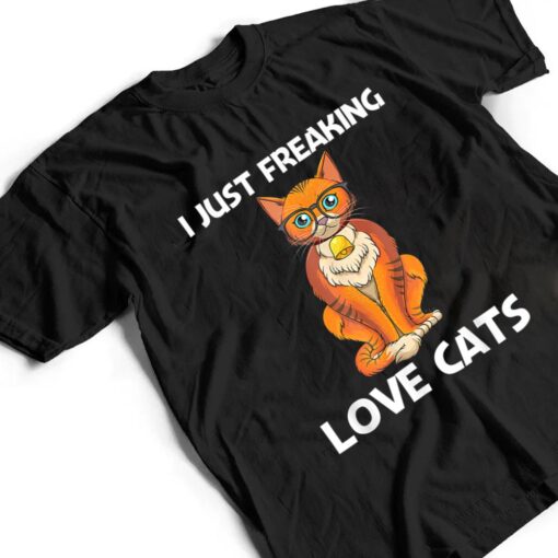 Cute Cat Design For Men Women Kitten Feline Pet Cat Lovers T Shirt