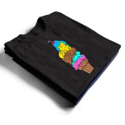 Cute Cat Ice Cream - Kitty Cat Dessert T Shirt - Dream Art Europa