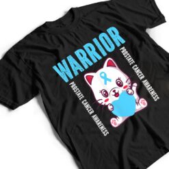 Cute Cat Warrior Prostate Cancer Awareness For Men And Women T Shirt - Dream Art Europa